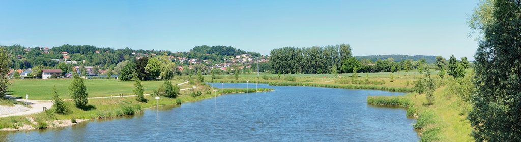 Am Ausgangspunkt in den Rottauen in Pfarrkirchen