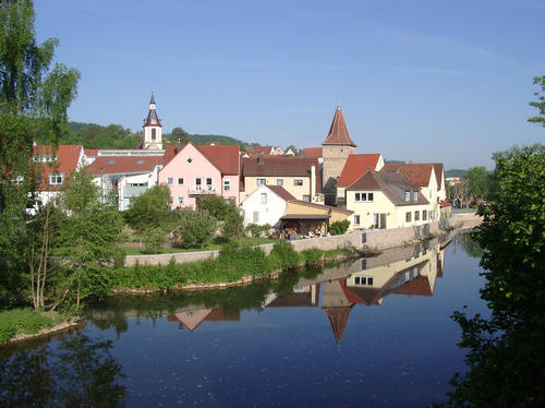 Tauberansicht in Creglingen