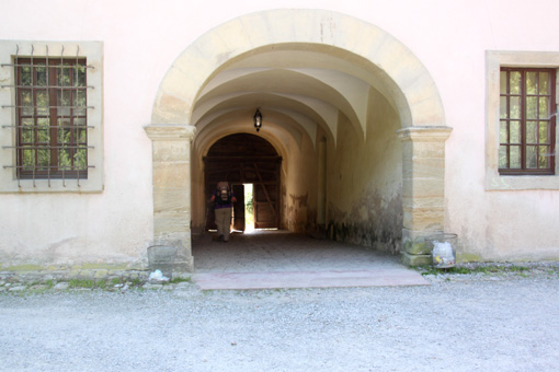 Schloss Schwarzenburg - Tür zur Stadt Scheinfeld