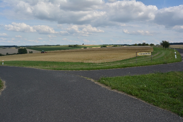 Auf dem Weg nach Kleinharbach.