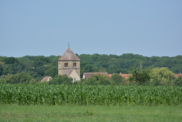 Blick zurück nach Reichardsroth