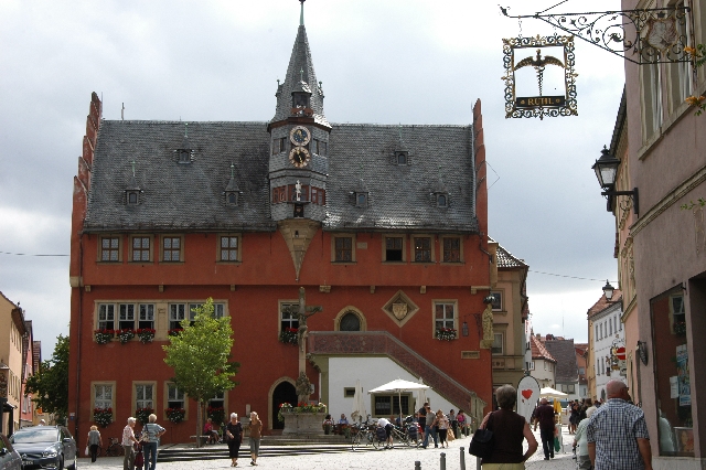 Das Rathaus in Ochsenfurt