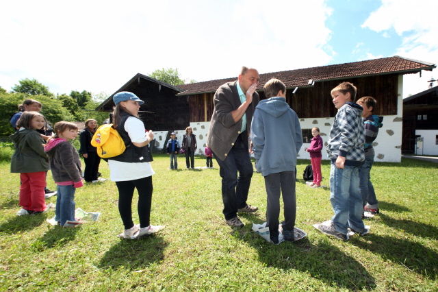 Im Bauernhausmuseum wird die Post noch flüsternd weitergegeben.