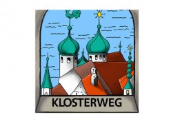 Wegekennzeichen Klosterweg