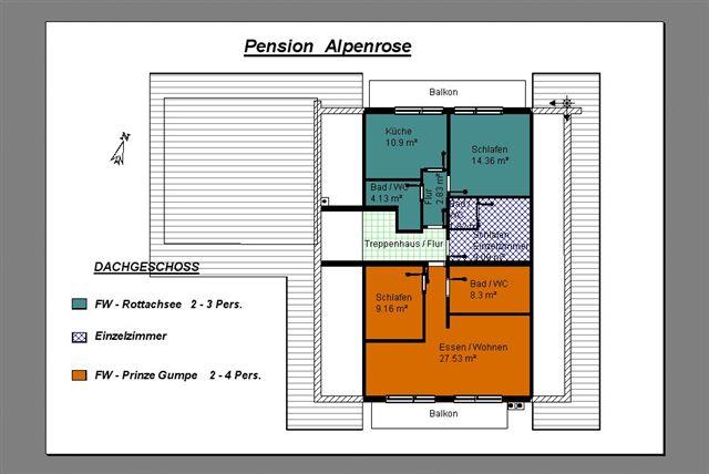 Grundriss Dachgeschoss