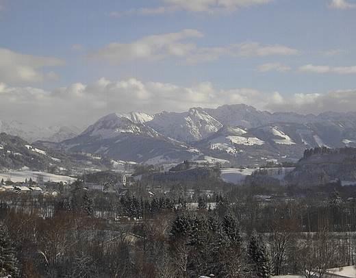Winteridylle vom Wohnzimmer
