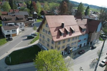 Blick auf das Amtshaus und &quot;Goldener Adler&quot;