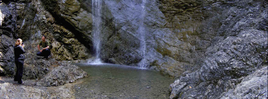 Der Gumpen des Schleierfall