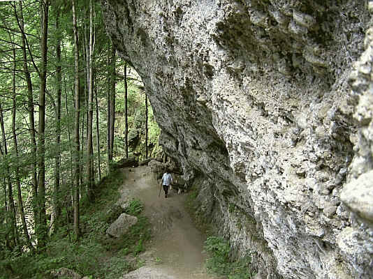 Hinanger Wasserfall Weg