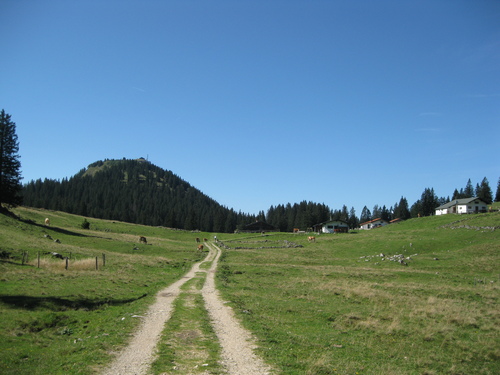 Rückblich zum Hochries