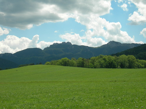Blick in Richtung Kampenwand