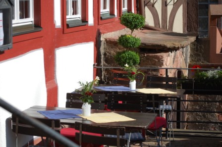 Schmuckkästchen Terrasse
