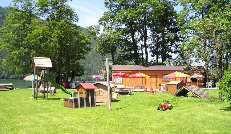 Kiosk beim Badeplatz Hirschpoint