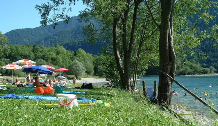 Liegewiese direkt am Hintersee