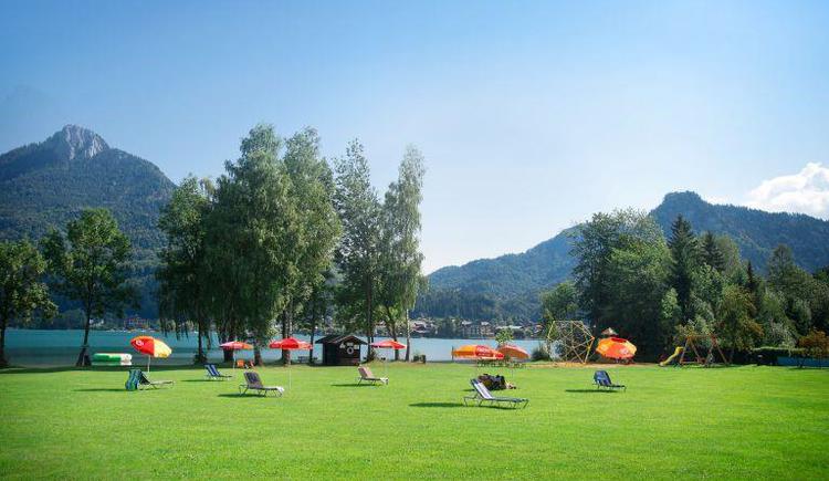 Liegewiese Badeplatz Wesenauer