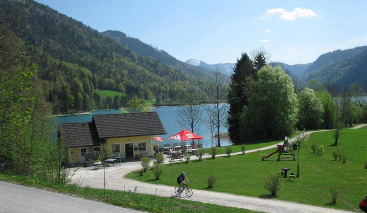 Seestüberl mit Bade- und Spielplatz