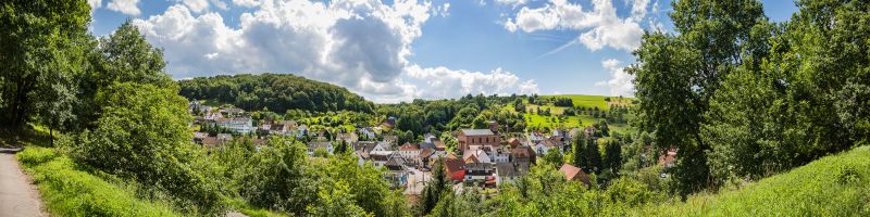 Blick auf Leidersbach
