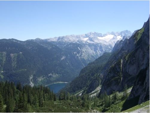 Ausblick vom Latschenabschnitt - Es lebe die Jagd