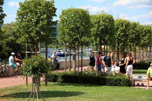 Mainpromenade in Freudenberg