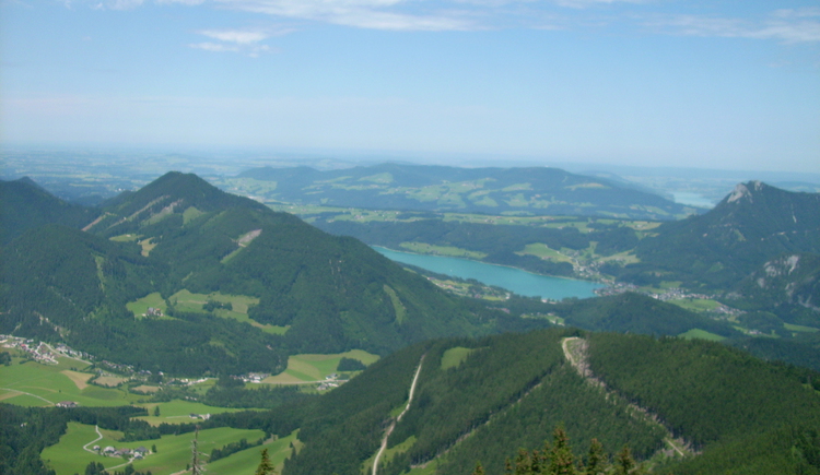 Traumhafter Ausblick auf den Fuschlsee
