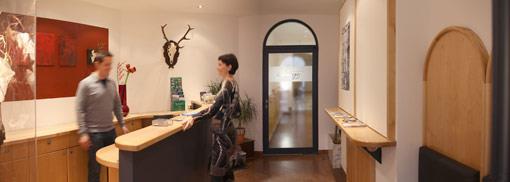 Rezeption Hotel Golingen