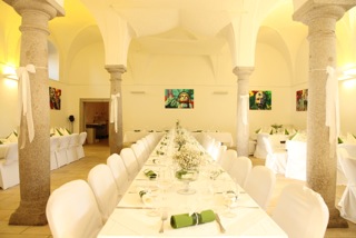 Georgenbergersaal gedeckt