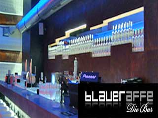 Blauer Affe in Gmunden