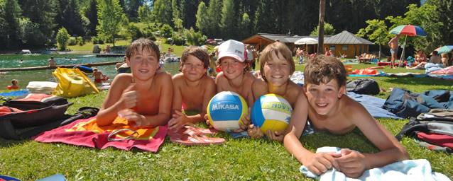 Ferien genießen im Waldbad Lungötz