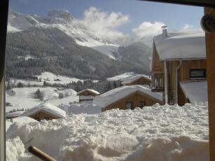 Haus Winter Ausblick