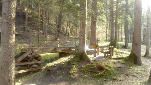 Rastplatz bei der Hagenmühle