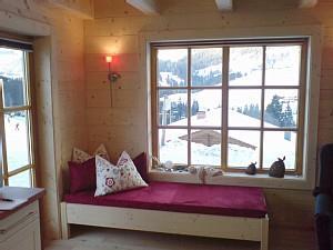 Blick vom Wohnzimmer