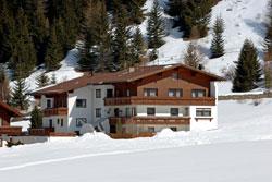 Hausansicht Winter