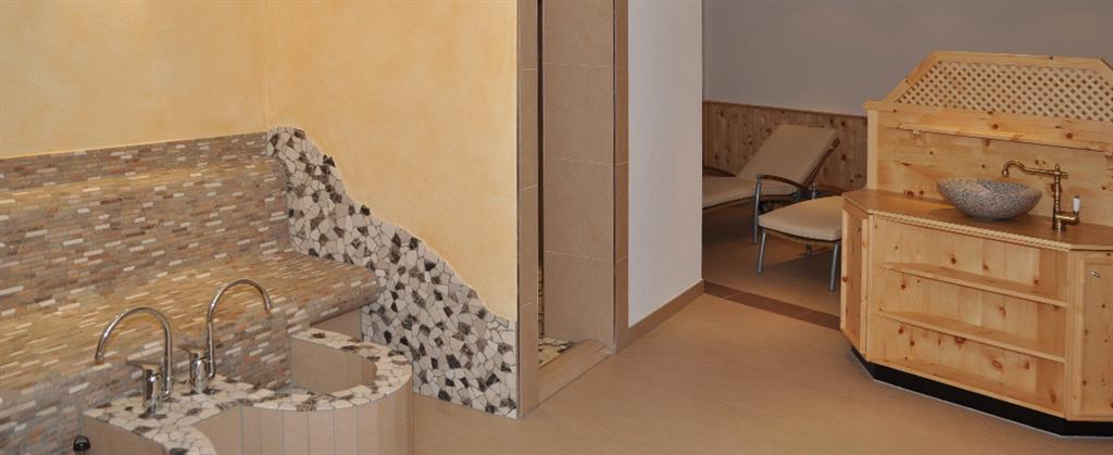 Sauna mit Kneippbecken