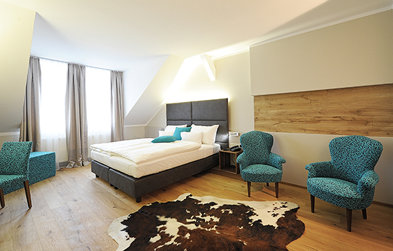 Waldhör Kunst.Hotel - Zimmeransicht