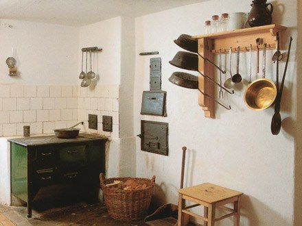Alte Küche im Museum