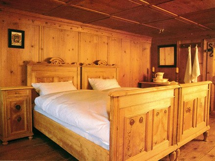 Schlafzimmer im Museum