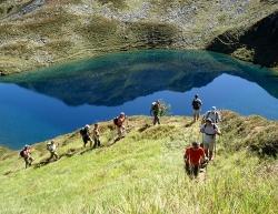 Aufstieg vom Karsee zum Gipfel des Zwölferkogels