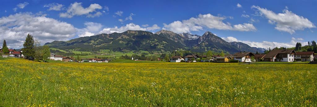 Sommertraum Fischen Berg