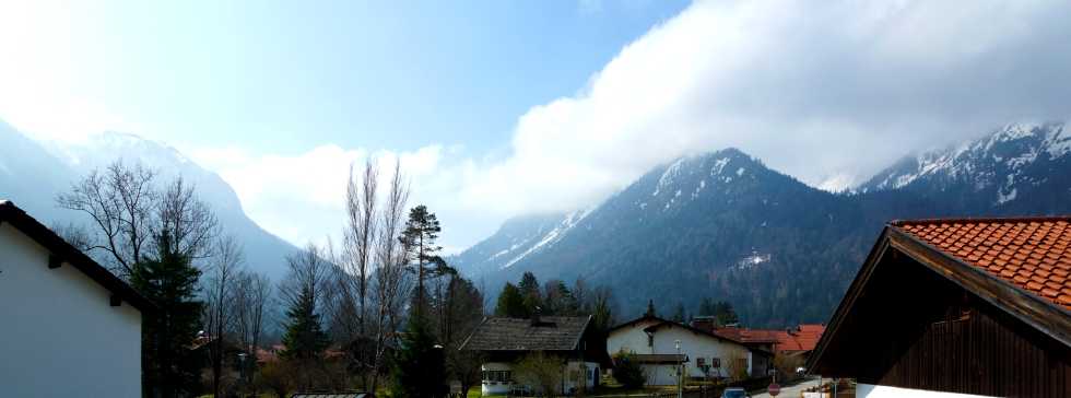 Blick von der Wohnküche