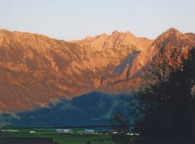 Blick v Balkon zum Nebelhorn