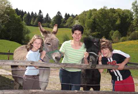 Na, Lust auf Eselreiten?