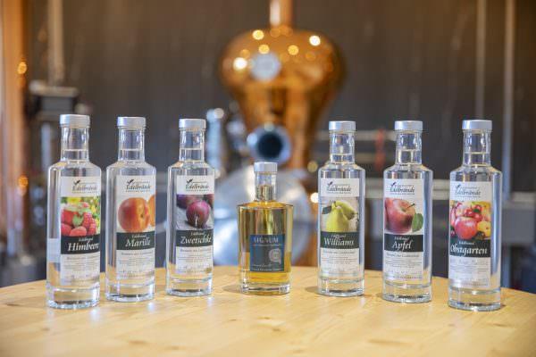 Schnapssortiment Pinzgerhof