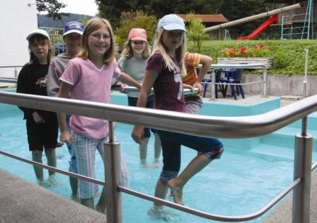 Kneipp-und Planschbecken