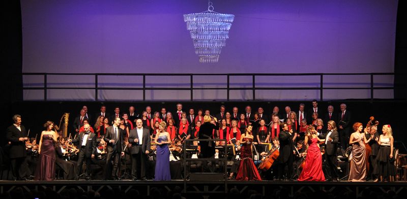 Auftritt beim Opernfestival Gut Immling.