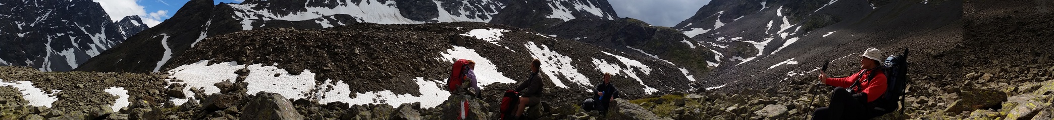 Panoramablick von Winnebachjoch.