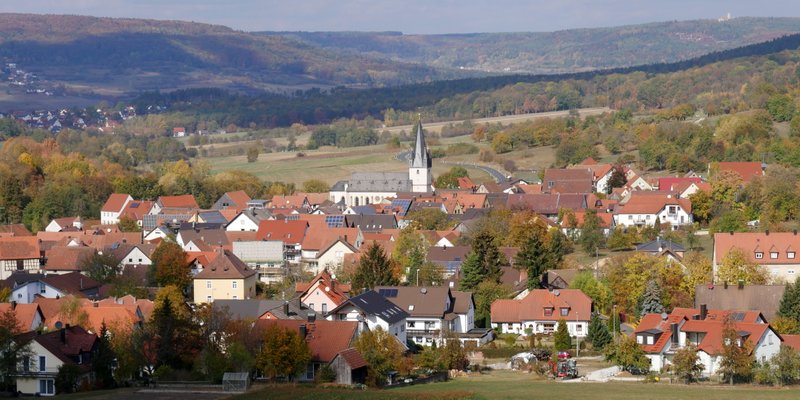 Blick nach Leutenbach