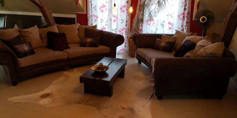 Ferienwohnung Rot - Wohnbereich