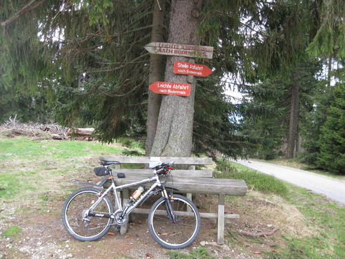 Höchster Punkt der Strecke