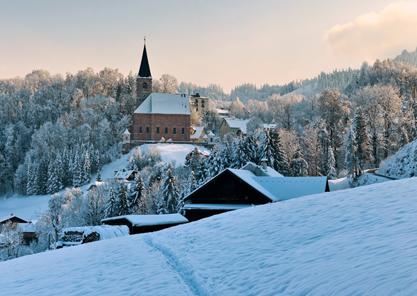 Bad Dürrnberg im Winter