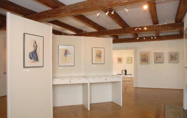 Das Berta Hummel Museum im Hummel Haus - Kaminzimmer